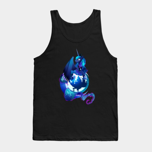 Princess Luna Tank Top by Ilona's Store